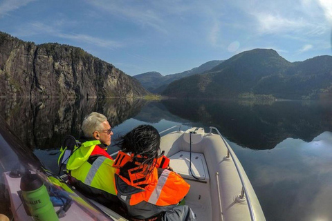 Bergen: Bergen Fjord met Zodiac of pontonboot