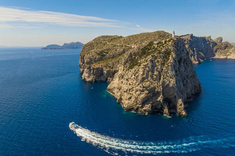 من Puerto Pollença: تذكرة رحلة بحرية بالقارب إلى Cap de Formentor