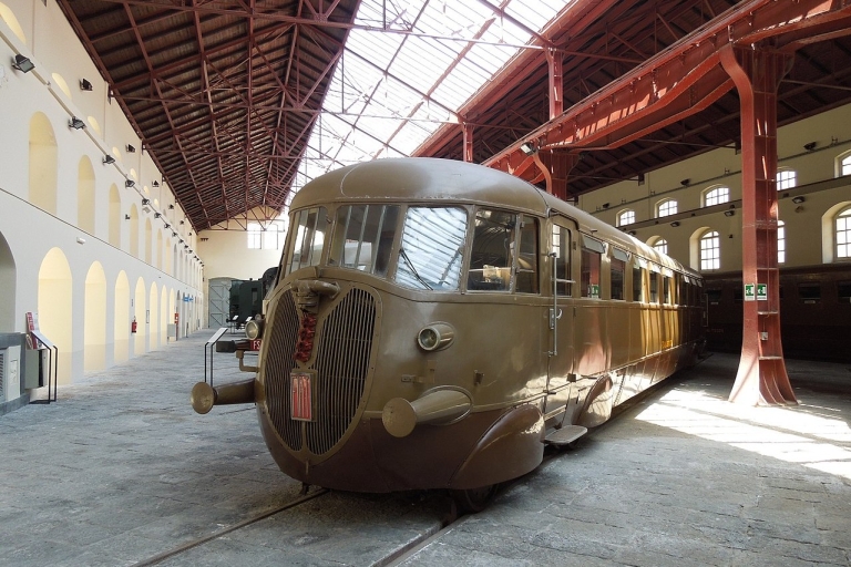 Naples: Pietrarsa Railway Museum Guided Tour & City Transfer National Railway Museum of Pietrarsa from Pompei