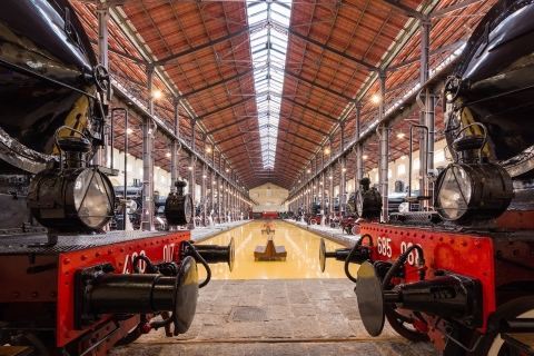 Eisenbahnmuseum von Pietrarsa: Führung & Transfer mit dem ZugNationales Eisenbahnmuseum von Pietrarsa aus Neapel