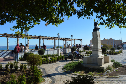 Lisbon: City Walking Group Tour with German Speaking Guide Private Führung (vielfältige Stadtführung)