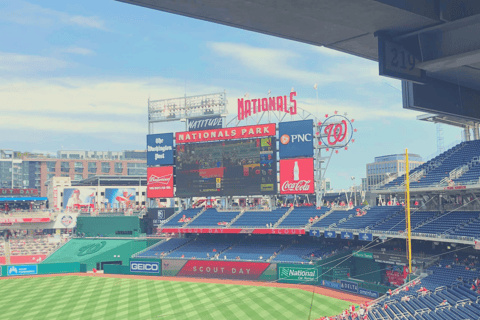 Washington D.C.: Washington Nationals Baseball Game TicketWashington Nationals Baseball Game Ticket - Regular Seating