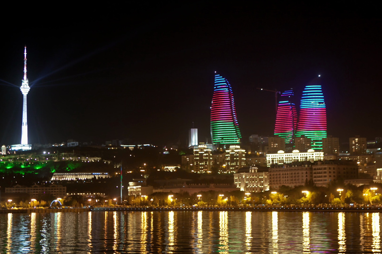 Baku-nachten (panoramische tour) met hoteltransfers