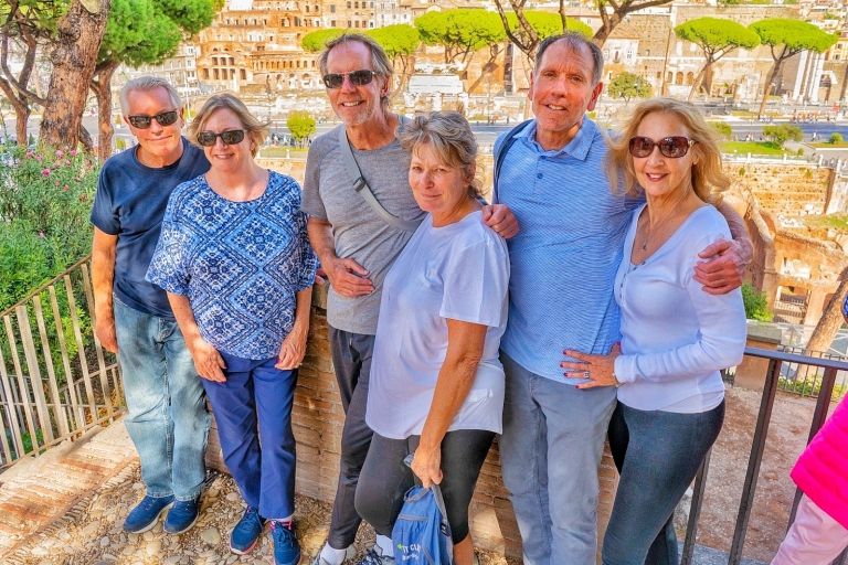 Rome : Visite privée en voiturette de golf avec guide local et vinVisite d'une journée