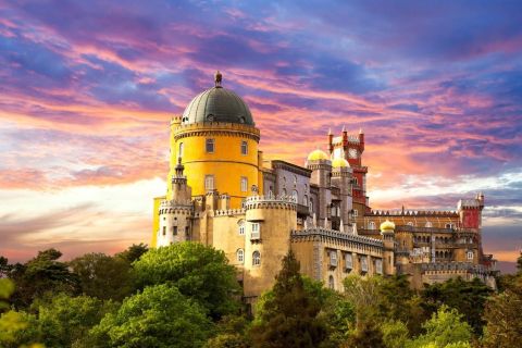 From Lisbon: Day Trip to Pena Palace, Sintra, and Cascais