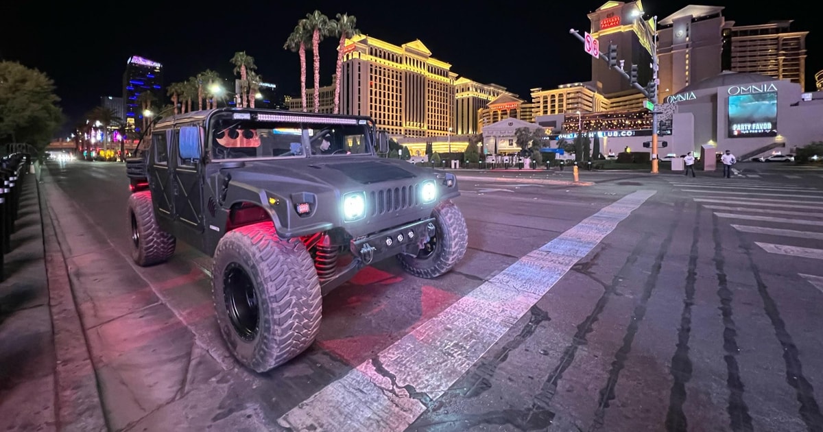 Las Vegas Military Hummer H1 Rental with GPS Tourist Route GetYourGuide