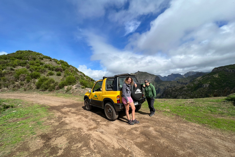 From Funchal: Cabo Girao, Safari Tour on Mountains & Poncha