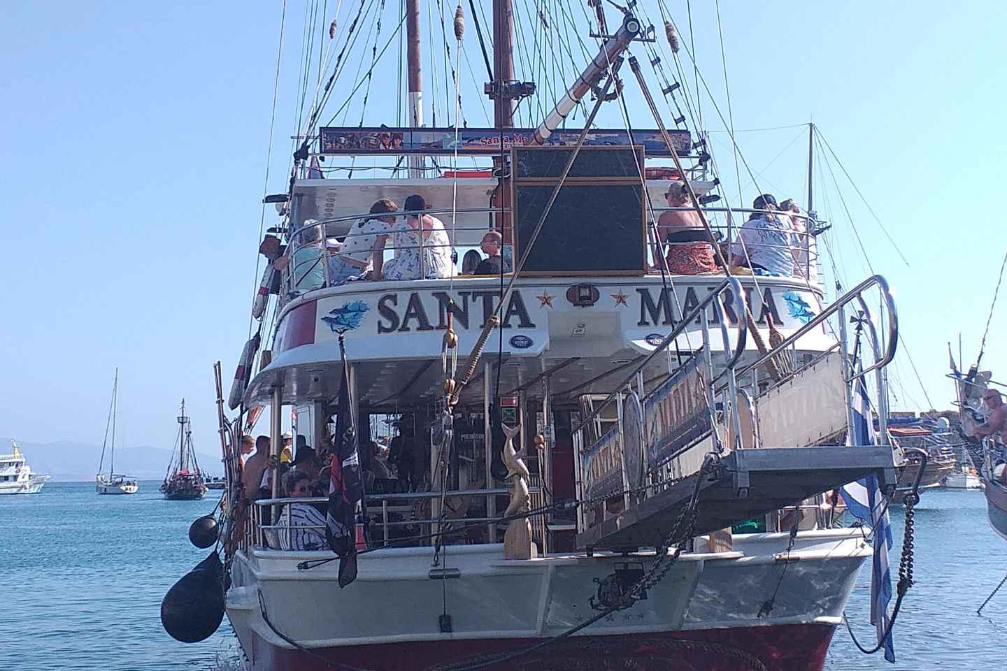 Kos: 3-Island Cruise with Lunch, Swimming and Audio Guide