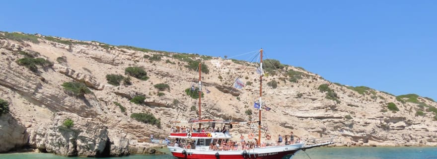 Kos : croisière sur 3 îles avec déjeuner, baignade et audioguide