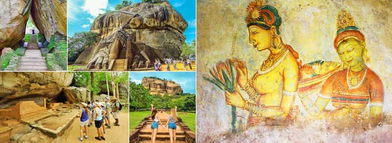 From Colombo/Negombo to Sigiriya, Dambulla Day Trip & Safari