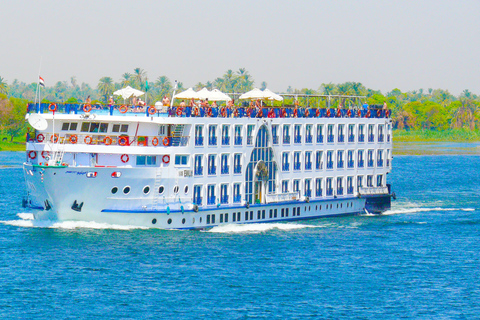 From Cairo: 3-Day Nile Cruise with Hot Air Balloon &amp; FlightsStandard Ship