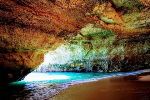 Armação de Pêra: Benagil Caves and Secret Beaches Boat Trip