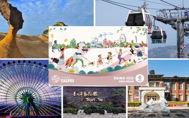 Taipei: 30 Attractions & Transport Card Fun Pass