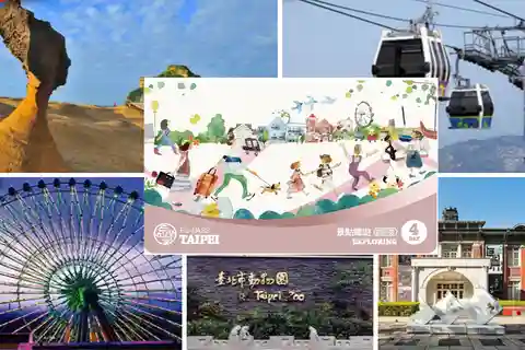 TPE Pickup : Exploring Pass - 30 Attractions & Transport Card
