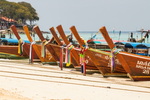 Krabi: excursion d'une journée à Koh Hong et les îles environnantesVisite privée en bateau à longue queue