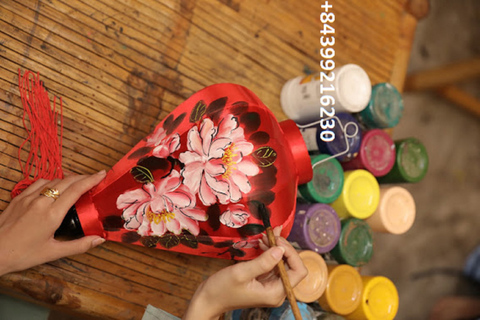 Hoi An: Bamboo Silk Lantern Making and Painting Class