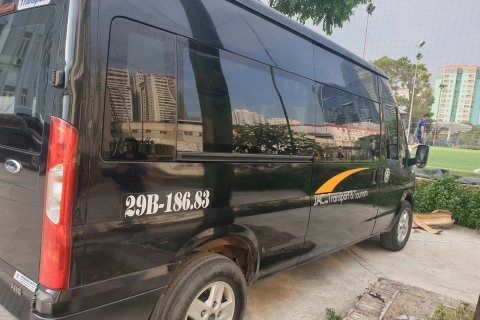 Ha Long - Ninh Binh - Ha Long Traslado diario en autobús limusinaNinh Binh - Puerto de Tuan Chau