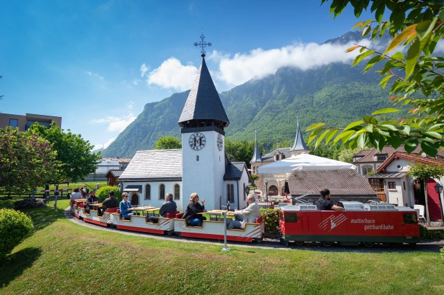 Visit Swiss Vapeur Parc  the most beautiful railway park in Cully