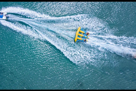 Korfu: przejażdżka rurką Sidari Watersports Fly FishFly Fish Tubing Ride