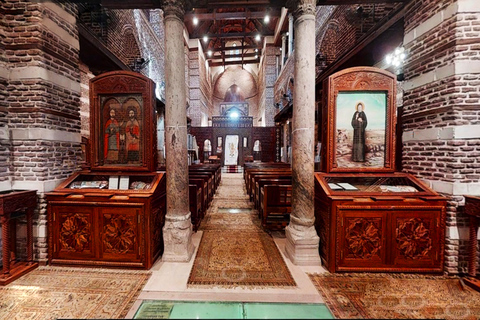 Il Cairo: Il Cairo copto, la chiesa delle grotte e la Feluca Tour privato di un giornoIl tour include trasferimenti, guida in Ita, pranzo e ingresso.