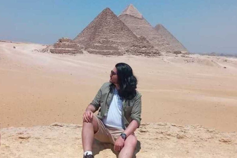 Kair: Wycieczka do piramid i Muzeum Egipskiego oraz starego Kairu