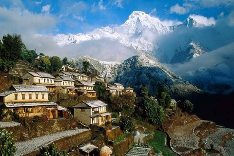 Pokhara: 4-Day Ghorepani, Poonhill, &amp; Ghandruk Mountain TrekPrivate Tour with Meals Included