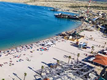 Novalja: bilet na wieżę bungee z panoramicznym widokiem na plażę Zrce