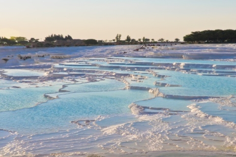From Bodrum: Pamukkale and Hierapolis Day Tour with Lunch Tour Without Entrance Fees