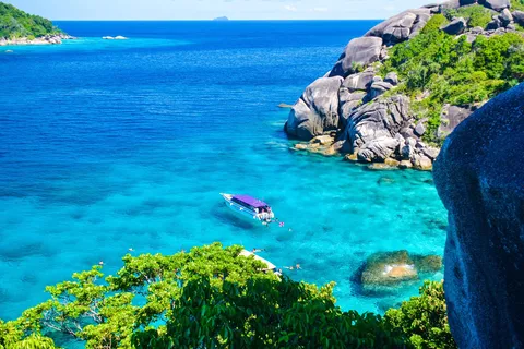 Phuket/Khao Lak: Speedboat Snorkel Tour to Similan Islands