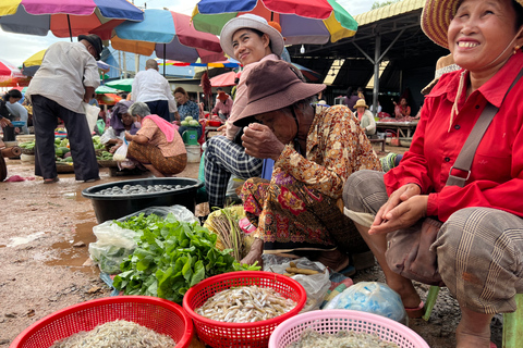 Siem Reap: gita giornaliera guidata al villaggio locale e lezione di cucina