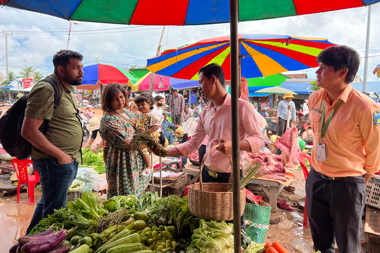 Clase de cocina y experiencia en el pueblo con traslados en Tuk Tuk