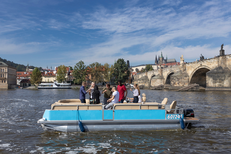 Prag: ÖlbåtsturPrag ölbåt