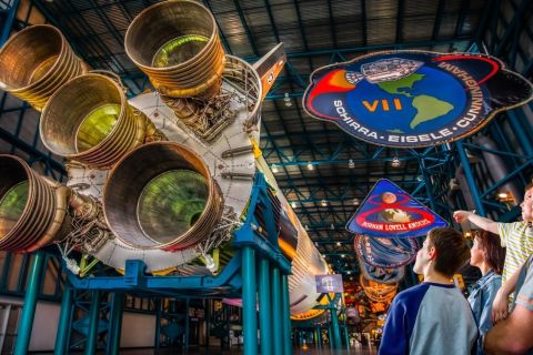 Fra Orlando: Kennedy Space Center heldagstur
