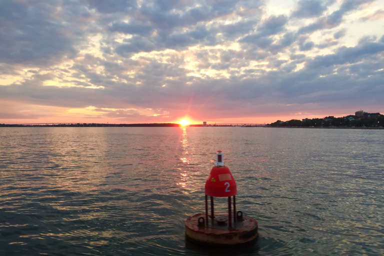 Charleston: Hafenrundfahrt bei Sonnenuntergang