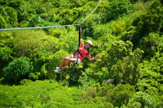 Kauai Aventura en tirolina