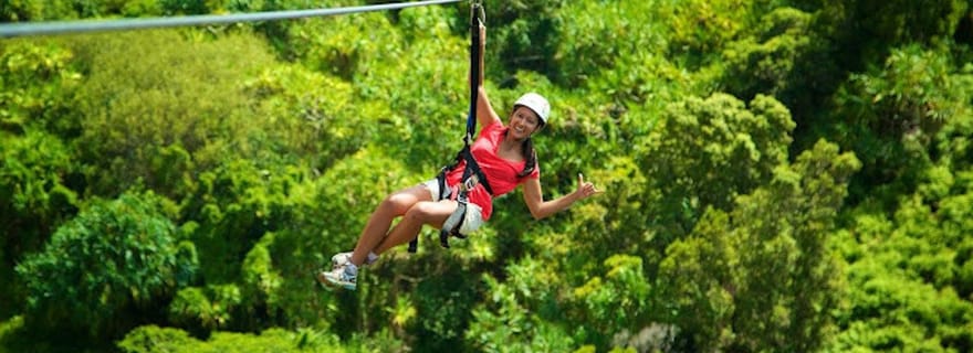 Kauai : Aventure en tyrolienne
