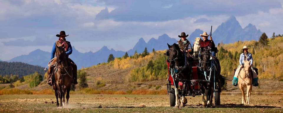 Jackson Hole: Dinner Cookout & Bridger-Teton Horseback Ride | GetYourGuide