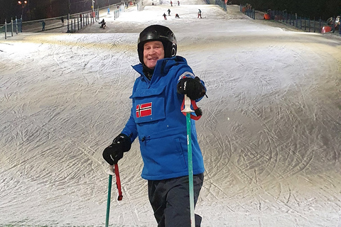 Warsaw: ski lesson near city center on an artificial slope