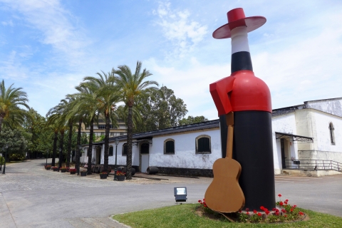 Jerez: Geführte Tour durch die Weinkellereien mit WeinverkostungTour auf Spanisch