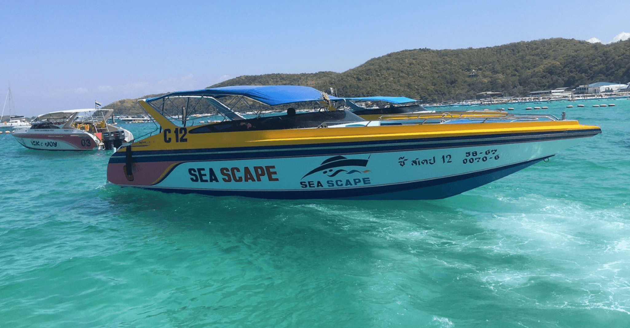 Pattaya, privates Speedboat zu Coral Islands Cruise - Hizvo