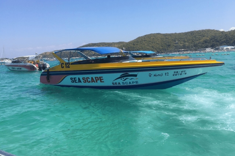 Pattaya: Prywatna łódź motorowa na rejs po wyspach koralowychPrywatna łódź motorowa na wyspę Coral Island (1 plaża)