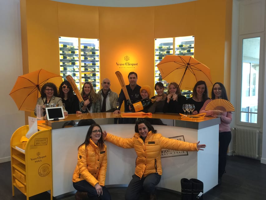 Visite Cave Champagne Veuve Clicquot à Reims : Réservez votre visite