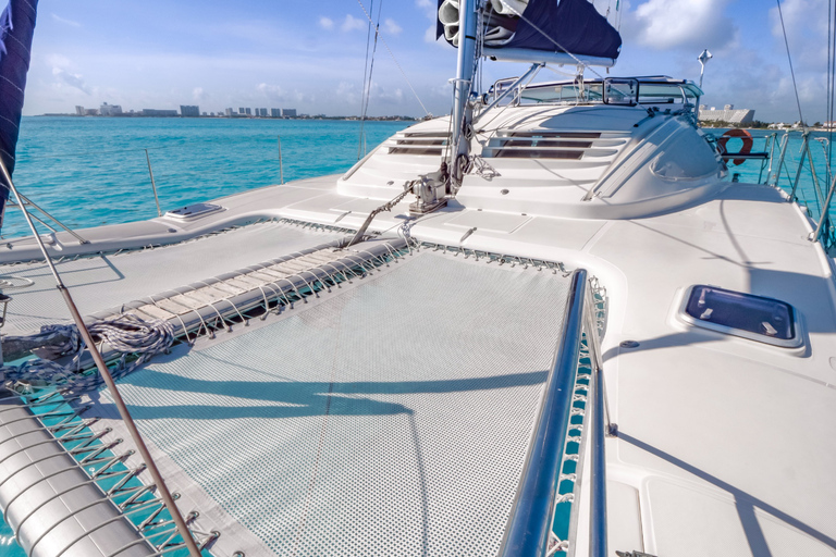 Cancun: Customizable Private Catamaran Cruise with Open Bar