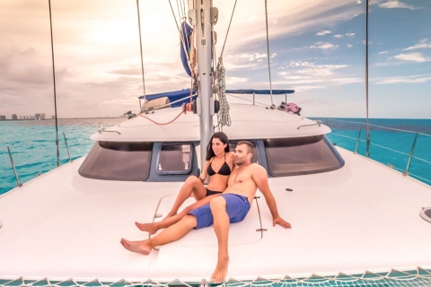 Cancun: Customizable Private Catamaran Cruise with Open Bar
