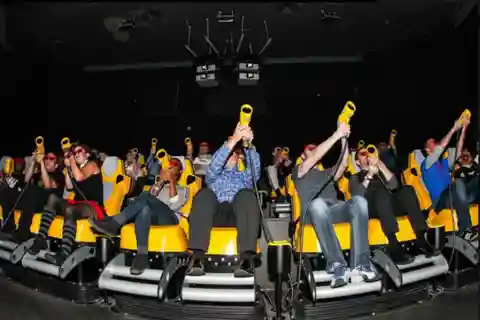Ingresso para o 7-D Dark Ride