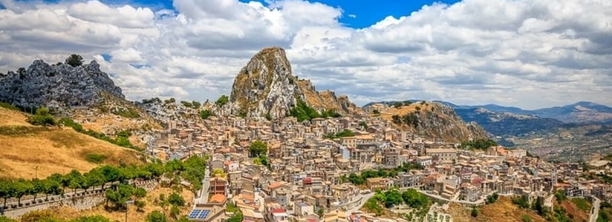 Depuis Sciacca : visite privée de Caltabellotta avec dégustation de produits alimentaires