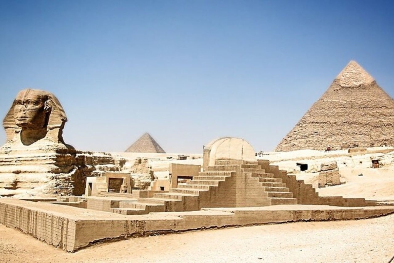 Jednodniowa wycieczka Wielkie Piramidy i sfinks Muzeum Egipskie BazzarJednodniowa wycieczka do Wielkich Piramid i Muzeum Egipskiego Sfinksa i Ba