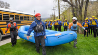 Près de Denver, rafting en eau vive de Clear Creek - débutant - Housity