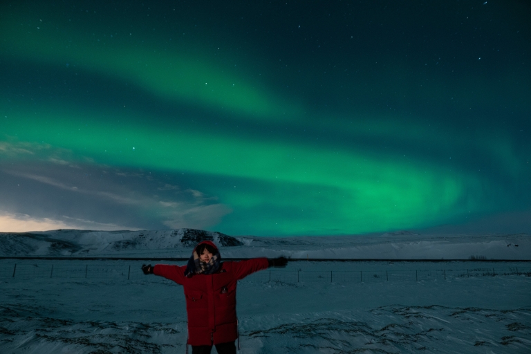 De Reykjavik: visite guidée des aurores boréales avec séance photo
