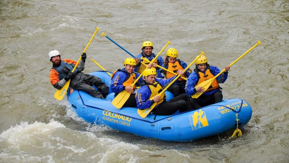 Near Denver: Clear Creek Intermediate Whitewater Rafting | GetYourGuide